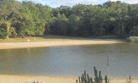 Camping des chataigniers Etang Vallier