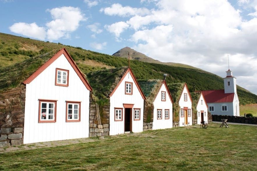 Laufás - Casas De Turba, , Islandia - ROTAS TURISTICAS